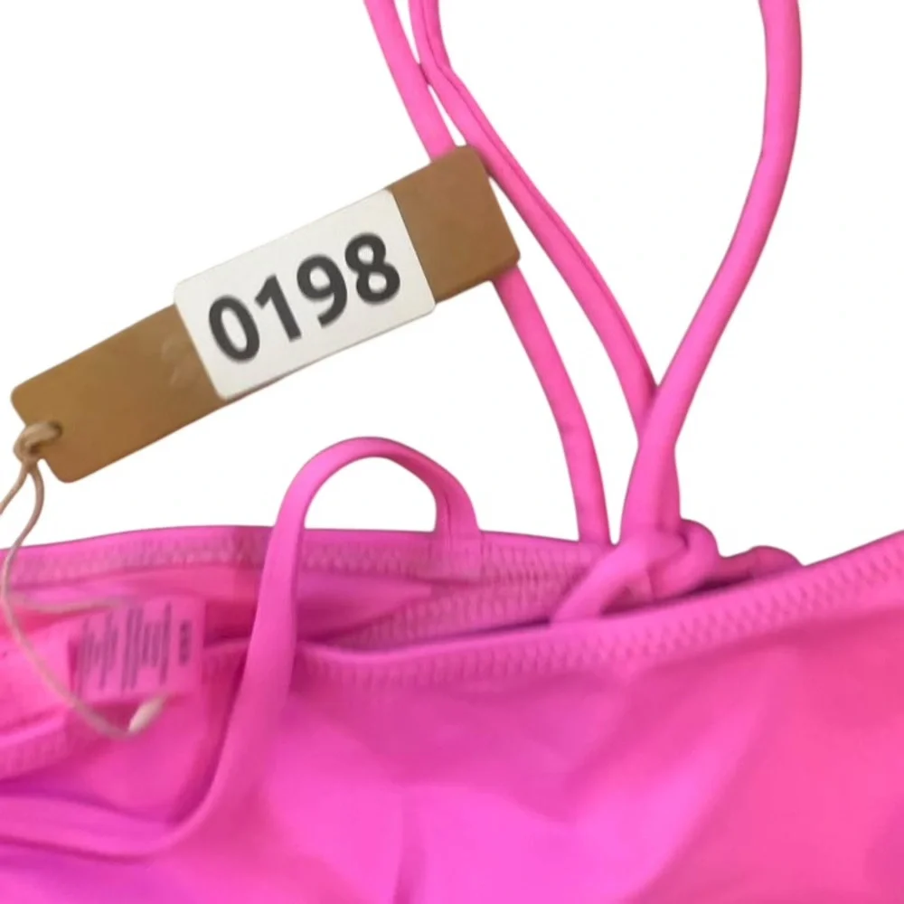 SKIMS Pink Strappy Bikini Top NEW WITH TAGS!